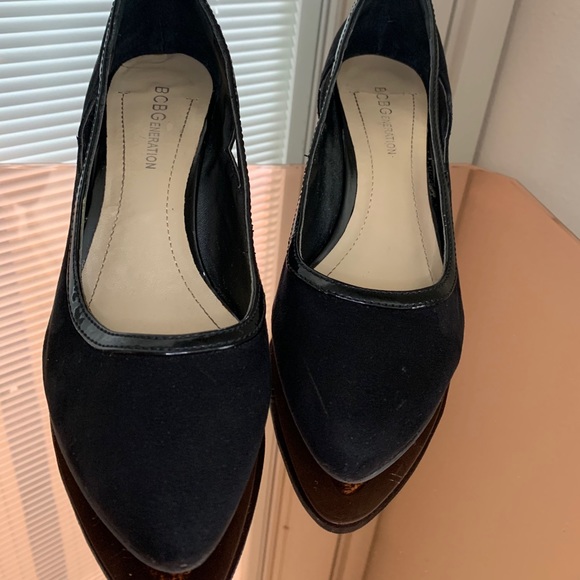 Black Bcbg Wedges - Picture 3 of 4